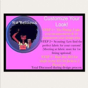 Customized Apparel & Accessories!